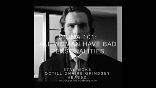 Patrick Bateman Sigma Male Grindset