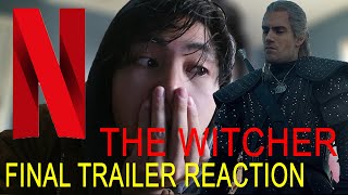 The witcher (netflix) final trailer reaction!!!