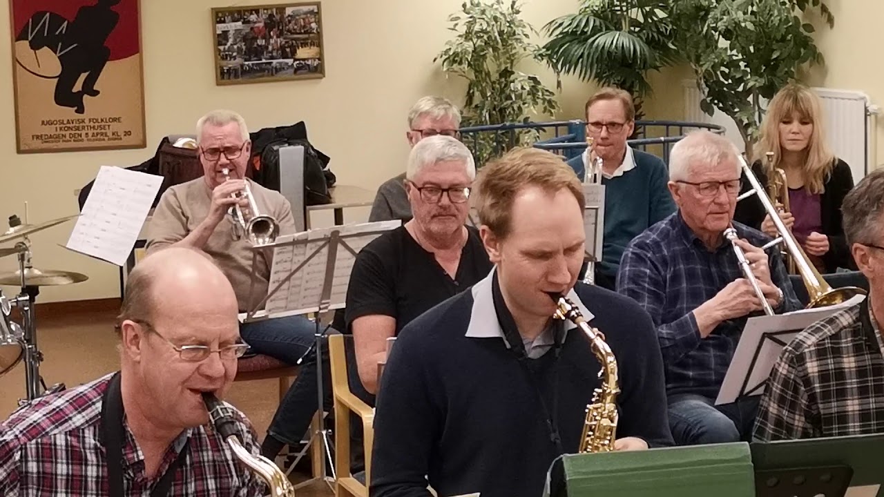 Luleå Storbands rep inför Let's Dance 10/4 @ Ebeneser