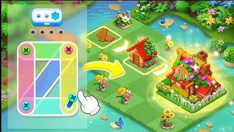 Gossip Garden Screw ASMR 1-20 Walkthrough Gameplay Android,iOS