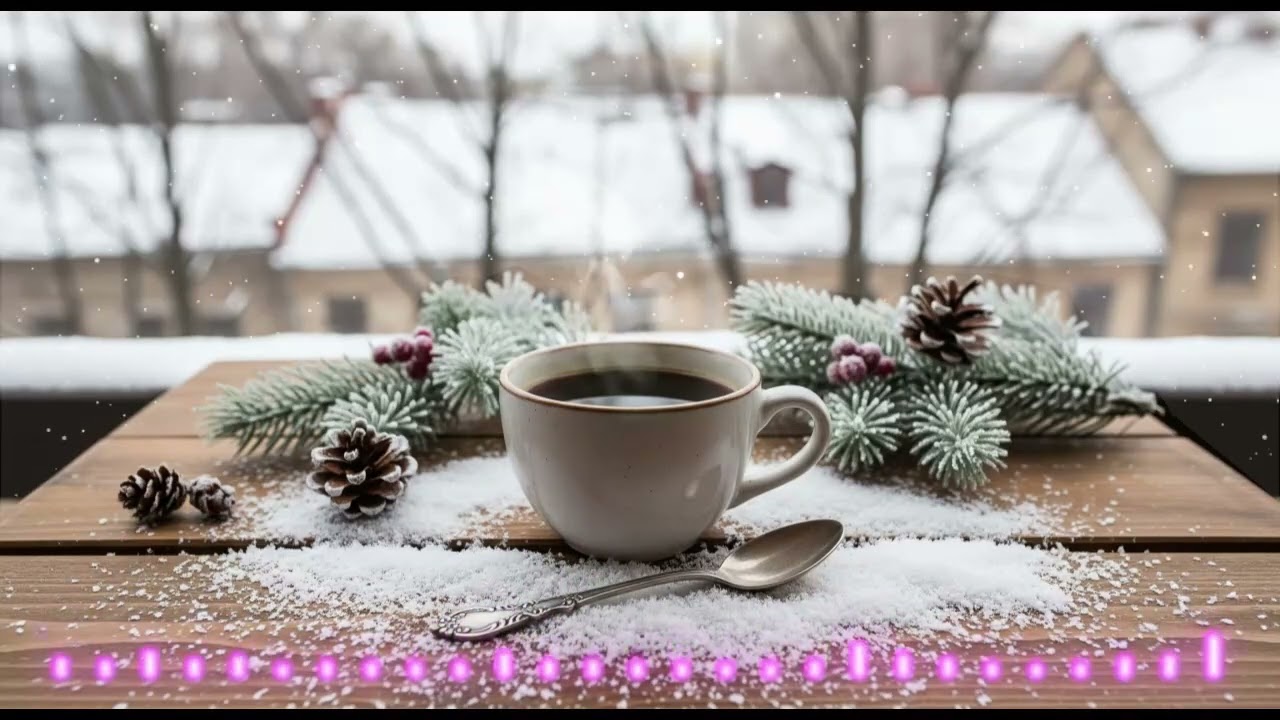 [HAPPY HOLIDAY JAZZ]: Smooth Winter Jazz Cafe Music & Elegant Bossa Nova Christmas for Study, Work 🎄