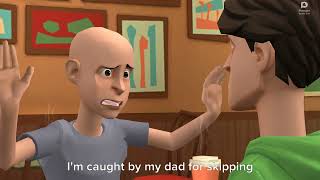 Clic Caillou Skips School To Eat Popeyes Grounded First Plotagon Video