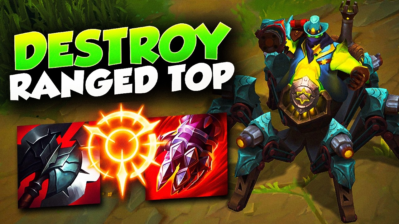 Shutting down Kennen with Urgot (how to DESTROY ranged top laners)