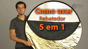 Para que serve um rebatedor de luz?
