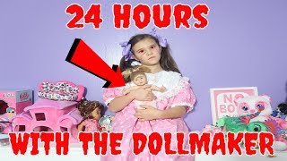 24 Hours With The Doll Maker Escaping The Doll Maker Come Play With Us Episode 2 Whats Wrong