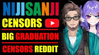 NIJISANJI GRADUATION!!! Purges REDDIT, After Youtubers, Mio in Hospital, Korone Sick