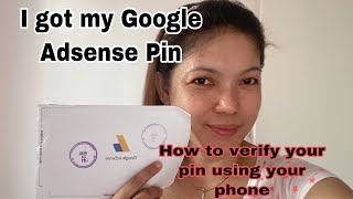 How To Verify Google Adsense Pin In Easiest Way Using Your Phone