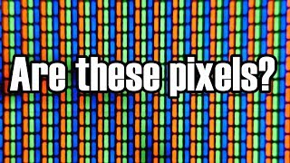 These Are Not Pixels: Revisited