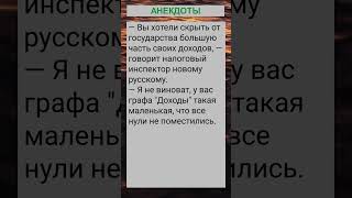 Вы хотели скрыть от государства часть своих доходов... #анекдоты #приколы #шутки