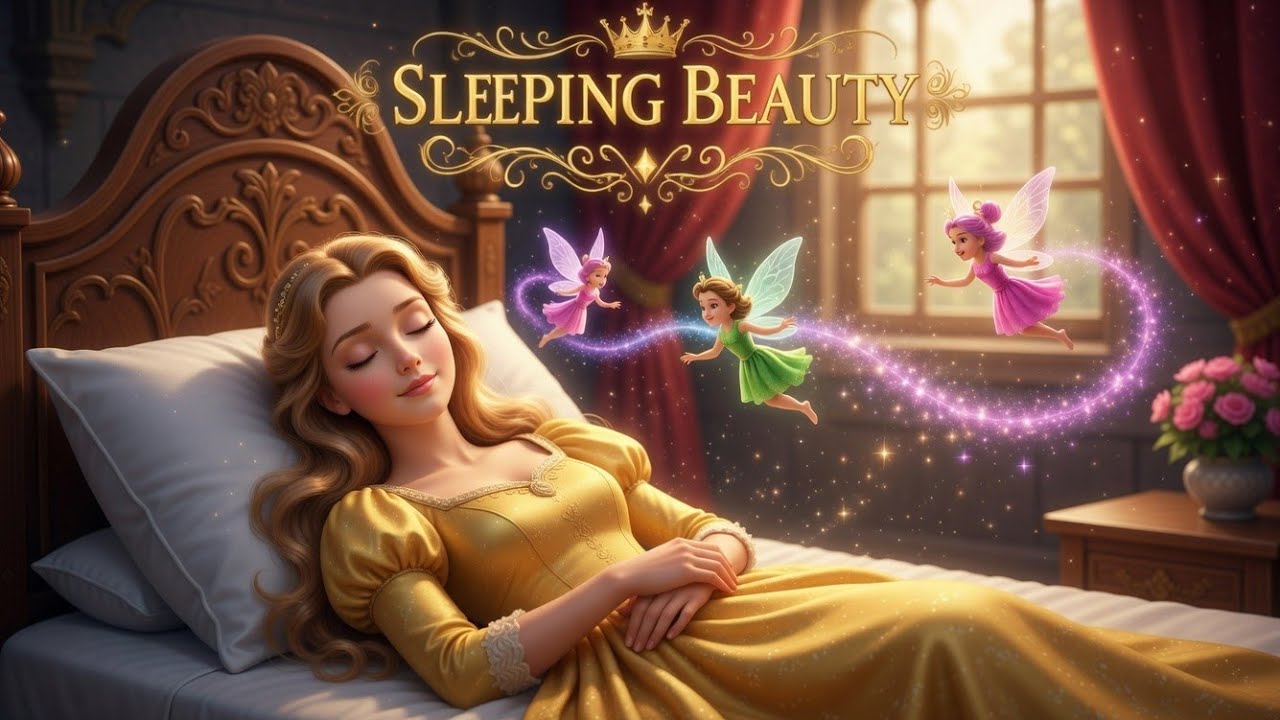 Sleeping Beauty | Princess Aurora’s Sleep Curse | Magical Fairy Tale Bedtime Story of True Love