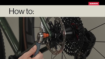 SRAM XPLR AXS | How to: Install Your Rear Wheel