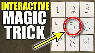 Interactive Magic Trick