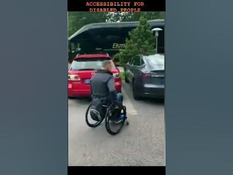 Tesla Smart Summon: Accessibility for Disabled People - YouTube