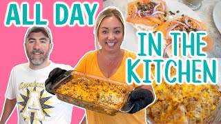 ALL DAY COOKING IN THE KITCHEN | EASY RECIPES | MUST TRY CASSEROLE | QUICK DINNER IDEA