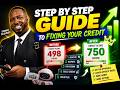 step by step guide to repair your credit