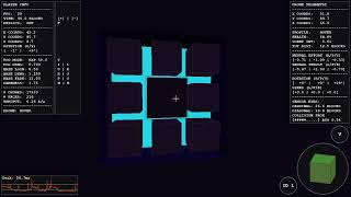 Python/Pygame 3D Voxel Engine - Lasers on Indestructible/Rebounding CAD Canvas