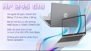 #154. ĐÁNH GIÁ HP 245 G10   B8PF9AT