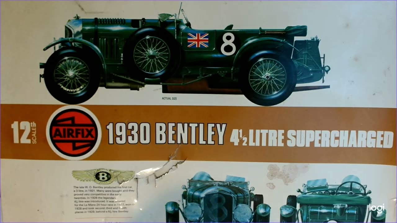 Airfix 1/12 Bentley Part 1 - YouTube