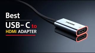 5 Best USB-C to HDMI Converters for Ultra HD 60Hz Performance