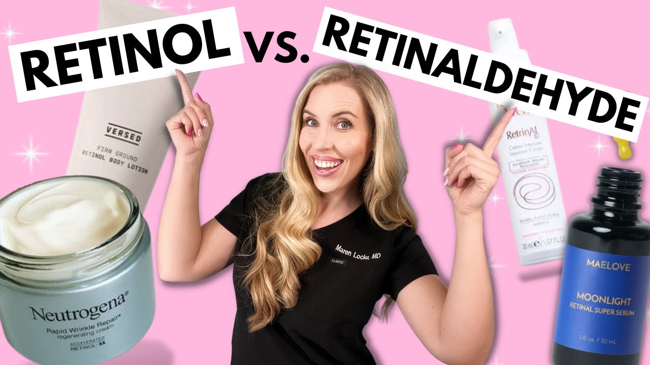 ⁣Retinol vs. Retinaldehyde: Which Is Better For Anti-aging? | The Budget Dermatologist Explains