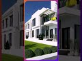 Modern House Design in 6 Seconds 🔥 #architecture #architecturaldesign #lumion #revit