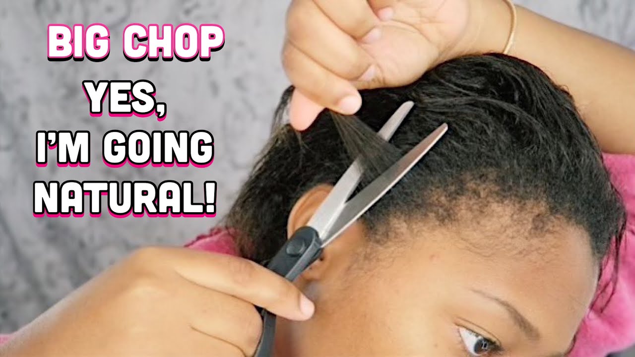 MY BIG CHOP 2020: STARTING MY NATURAL HAIR JOURNEY - YouTube