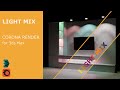 Corona light mix. Створення інтер'єру житлової квартири. Частина 4.
