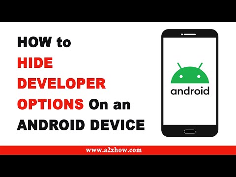 How to Hide Developer Options on an Android Device