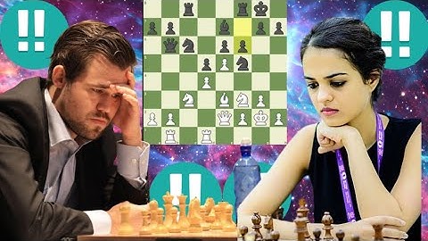 Perfect chess game 53 | Tania Sachdev vs Magnus Carlsen 8
