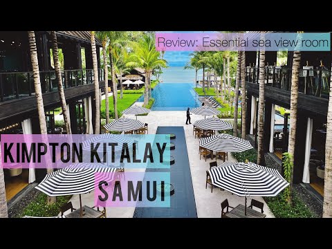 Kimpton Kitalay Samui Beachfront Resort Room Tour Essential Sea View Food & Drinks 2022