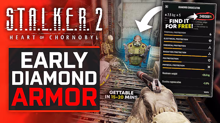 How to get a DIAMOND Exoskeleton Armor Set EARLY in STALKER 2... (Free + Easy!)