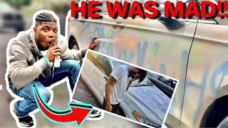 SPRAY PAINTING MY FRIENDS NEW CAR!!! (GONE WRONG)