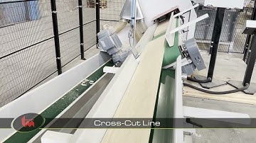Cross-cut line including state-of-the-art scanning equipment - Opti-Solution (1438)