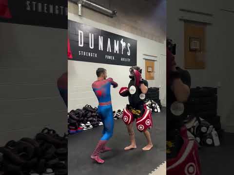Jake Peacock's swinging into action 🕷️🥊