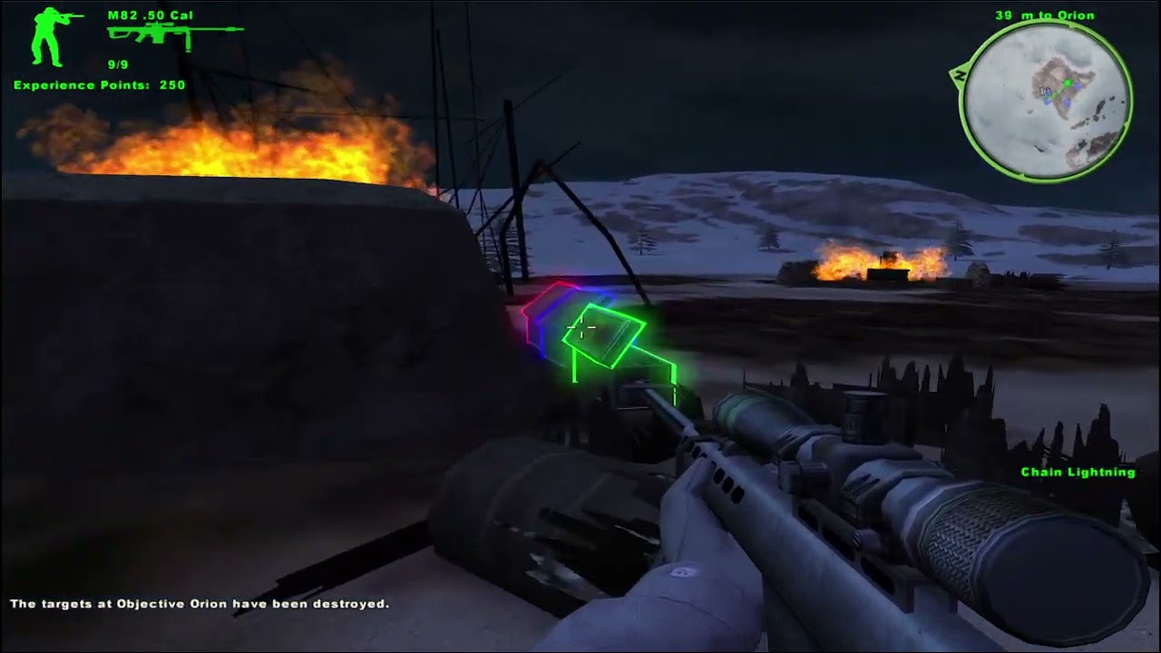 Delta Force: Xtreme 1 PC - Novaya Zemlya Campaign - Mission: Chain Lightning