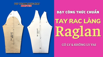 Subtitles Already/ How to design beautiful RAGLAN sleeves/ Công thức thiết kế TAY RĂC LĂNG CHUẨN #97