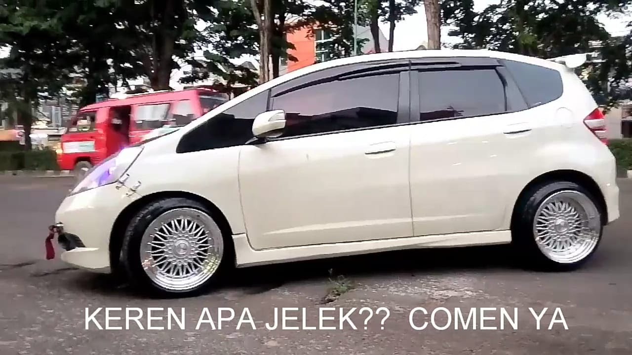 Honda Jazz Rs Pake Velg Bbs Rs Ring 17 Lebar 10 Donat Youtube