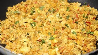 Subha ki Bhaag Duad me Banaye Sirf 5 Minute me Yeh Healthy Nashta | Anda Bhurji