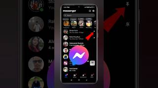 Messenger chat kaise pin kare 📌 How to pin chat on messenger #techfrack #shorts