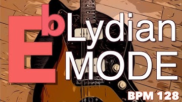 Eb Lydian Mode Scale - Groove Jam Backing Track