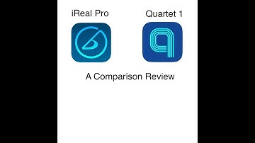 iReal Pro and Quartet1 A Comparison Review Of Two Great Jazz Backing Track Apps