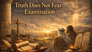 Truth does not Fear Examination  #yahusha #yahuah #motivation #hisnameisyahuah #remnant #history