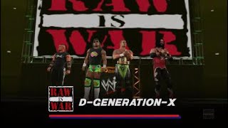 WWE2K23 DX and The Nation entrances