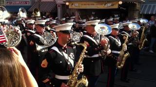 marine band at disneyland