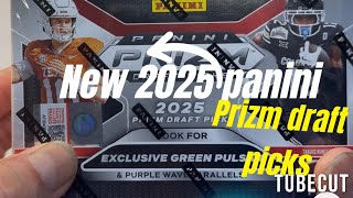 New ! 2025 Panini Prizm Draft Picks blaster box opening ! Can we pull a numbered card ?