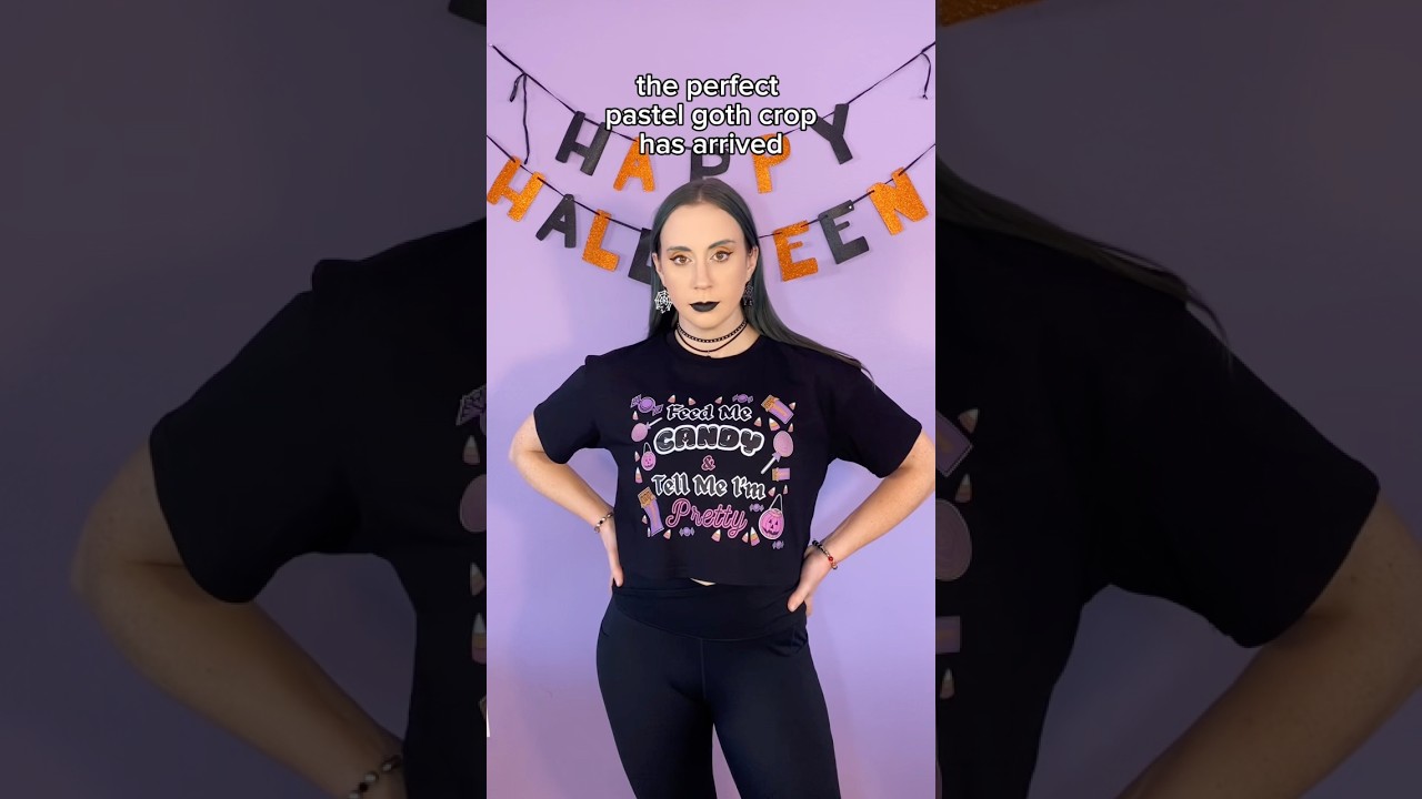 the perfect pastel goth crop has arrived on SAUCECOVEN.COM 