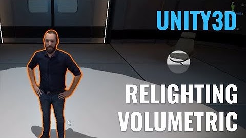 Relighting 4DS volumetric video in Unity3D