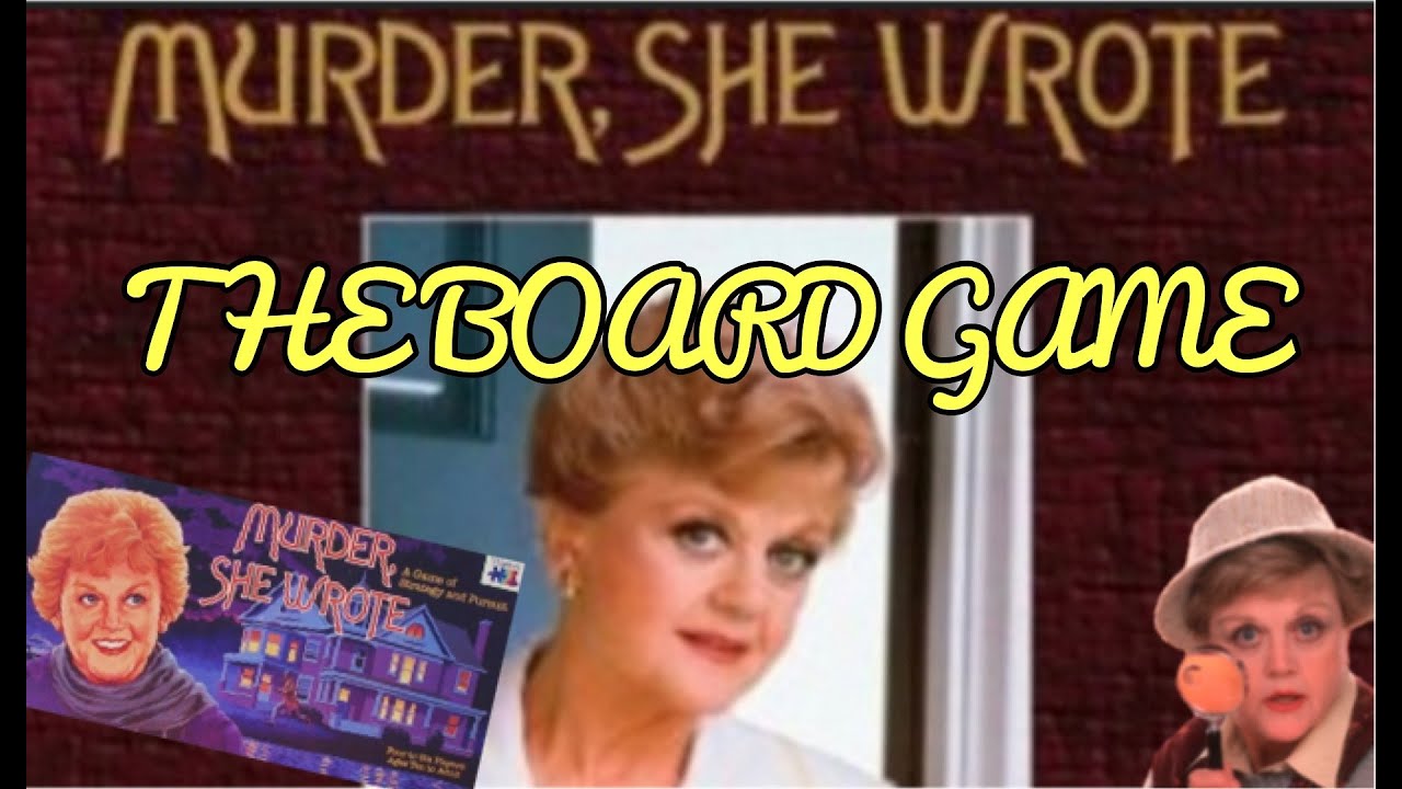 4K MURDER SHE WROTE THE BOARD GAME YouTube