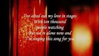 Leon Russell A Song For You (Lyrics)