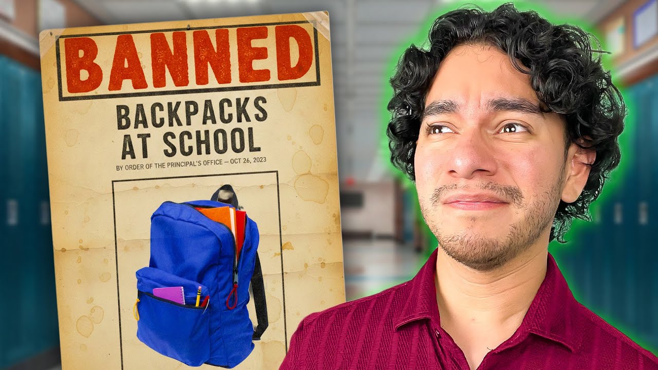 They Banned Backpacks at my School... (Storytime)